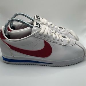 Nike Classic Cortez 807471-103 Red White Forrest Gump Shoes Size 9 W/7.5 M